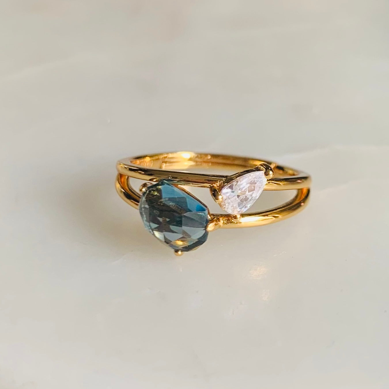 Isla Blue Topaz Ring