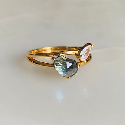Isla Blue Topaz Ring