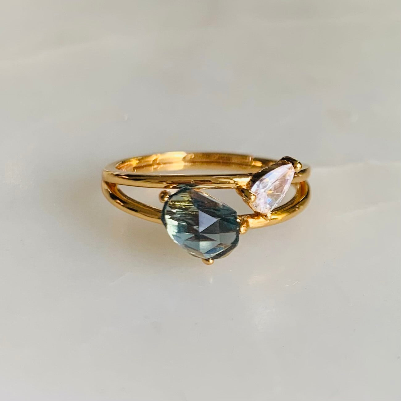 Isla Blue Topaz Ring