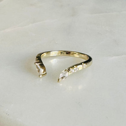 Mia Ring | 14K Yellow Gold Vermeil