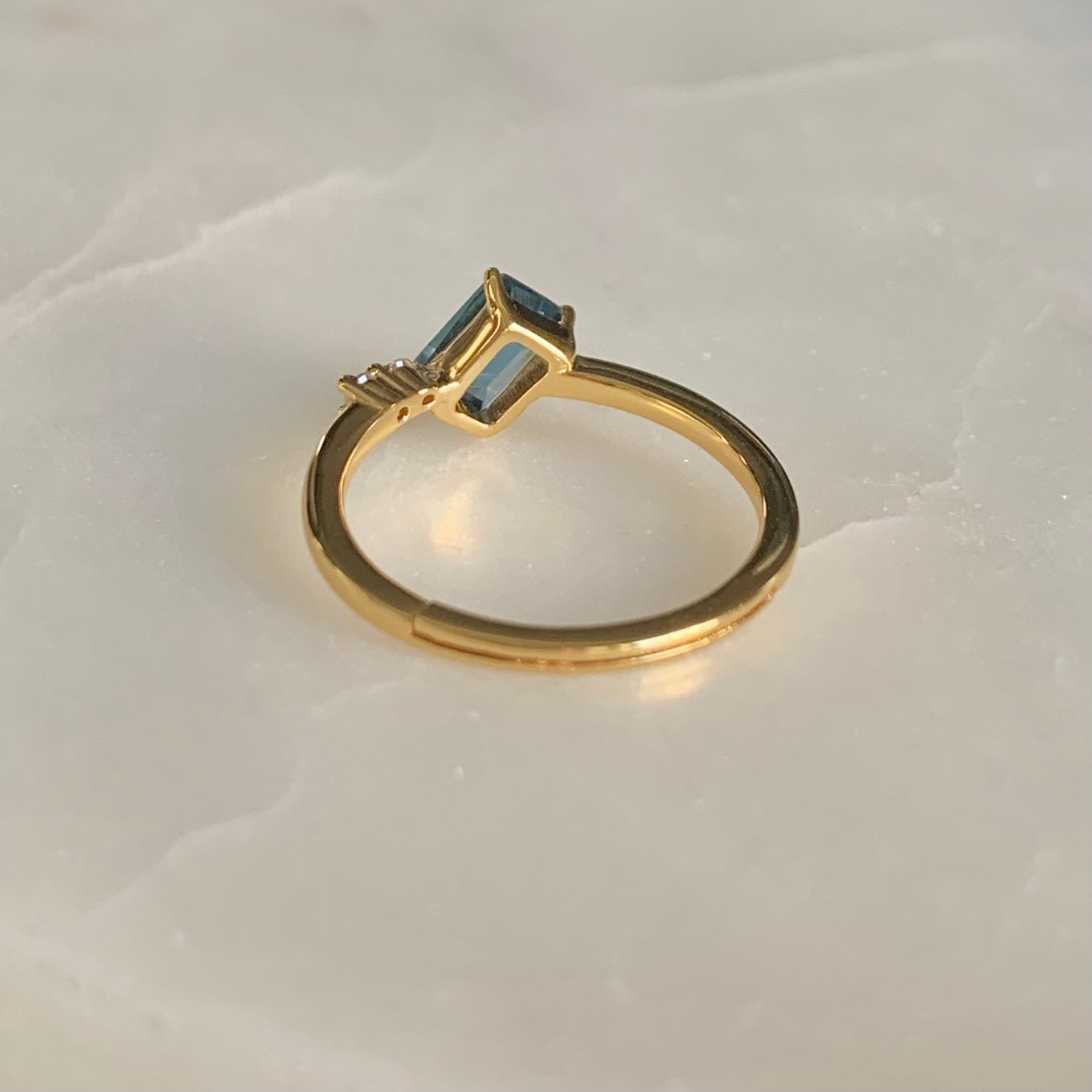 London Blue Topaz Ring