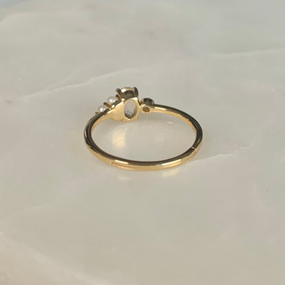 Elliana Rose Quartz Ring